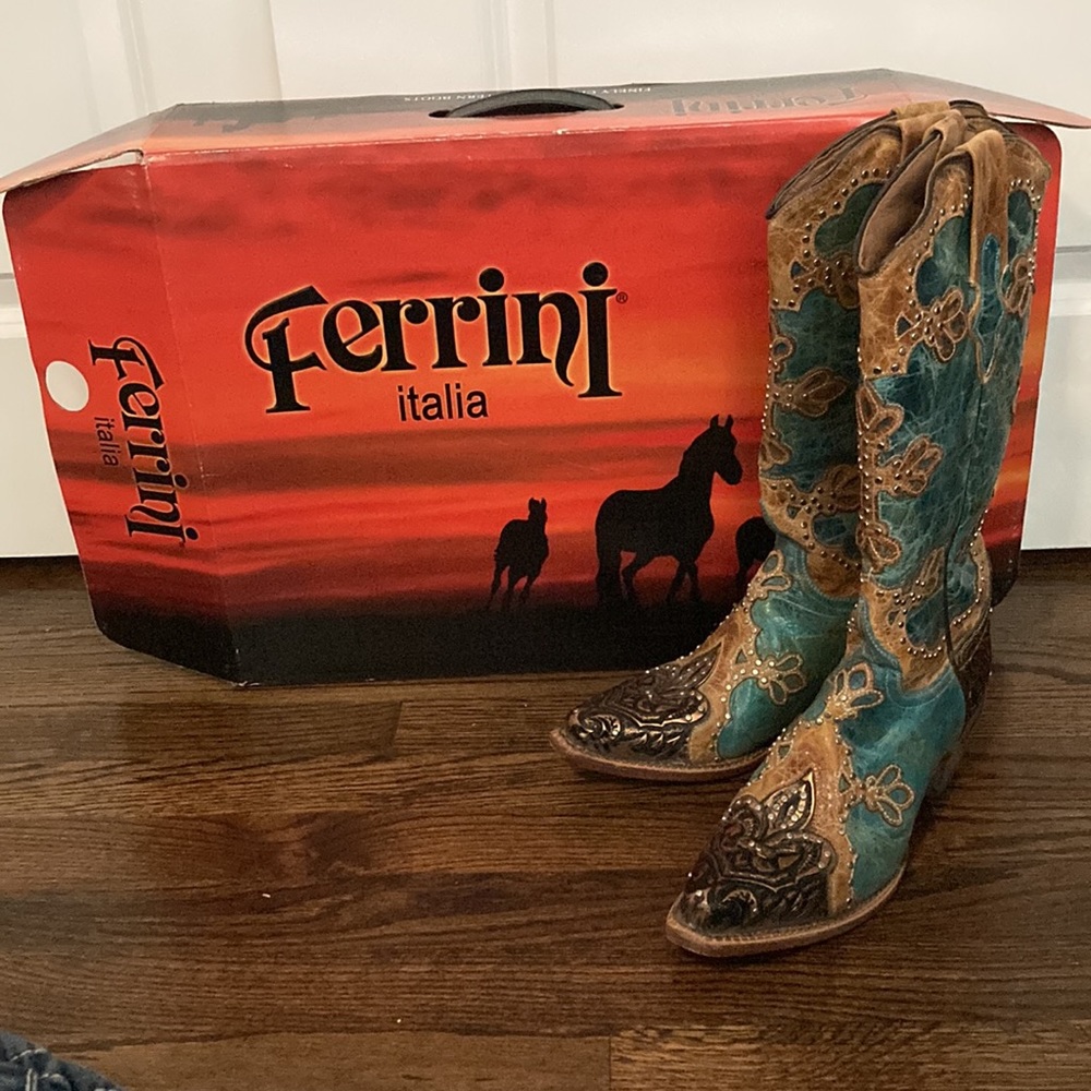 Ferrini Italia cowboy boots